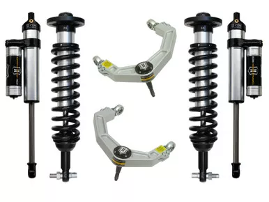 2014 Ford F150 4WD 0-2.63" Lift Stage 3 Suspension System Billet UCA - ICON K93063
