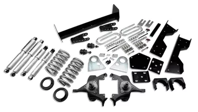 Belltech 4" or 5" F/6" or 7" R Drop Lowering Kit w/Street Performance Shocks (94-99 Ram Standard Cab 1500) 817SP