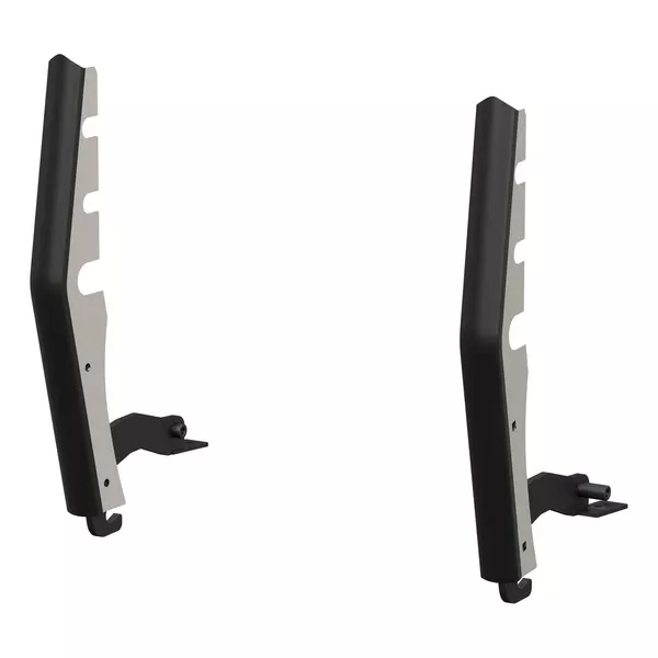 Chrome Steel 2" Tubular Grille Guard Upright Package