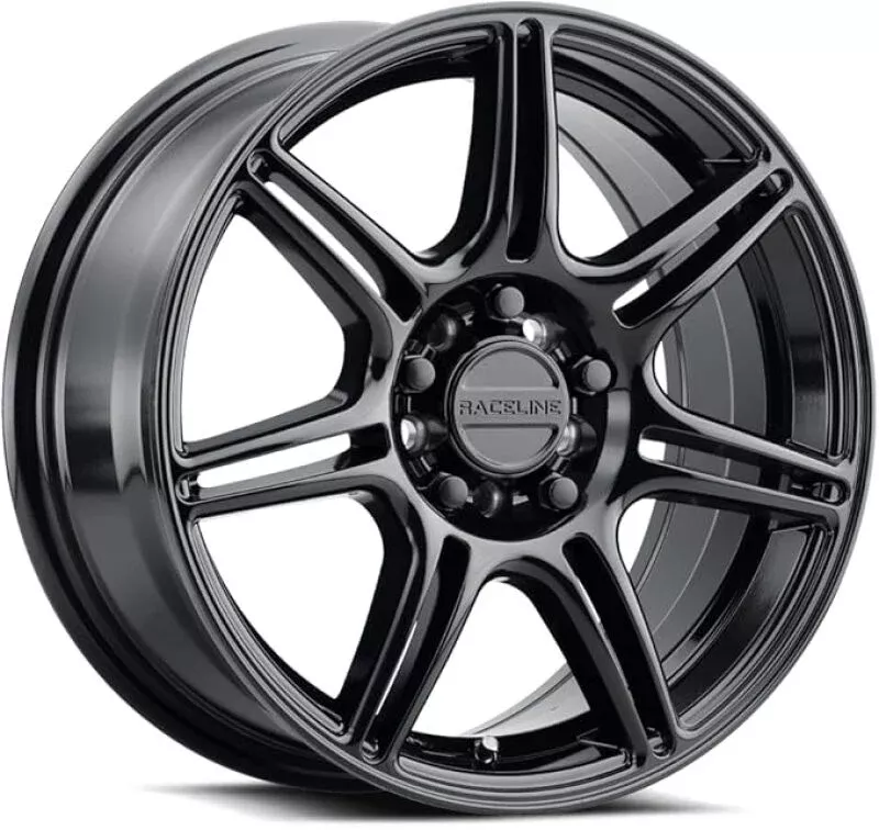 Raceline 148B Apex 20x8.5in / 5X120 BP / 40mm Offset / 72.56mm Bore - Gloss Black