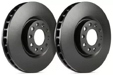 SP Performance Premium 256mm Vented Rotor w/Black Zinc Plating (CHEVY AVEO) - P55-099-BP